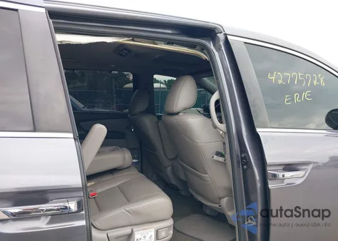 2015 Honda Odyssey Ex-L из США, поврежденный, VIN 5FNRL5H68FB122488